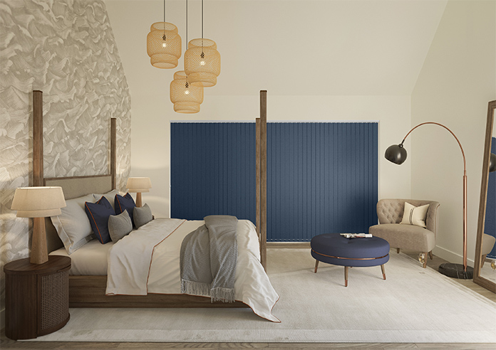 Roma (FR), Dark Blue - Vertical Blind - Image 9